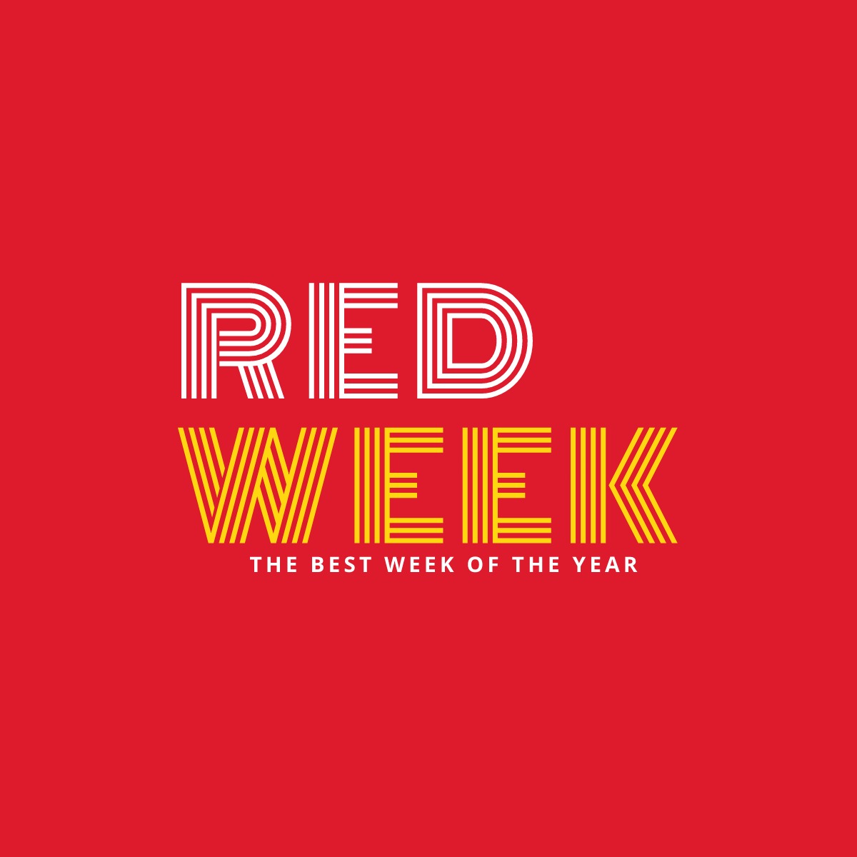 RED WEEK THE BEST WEEK OF THE YEAR